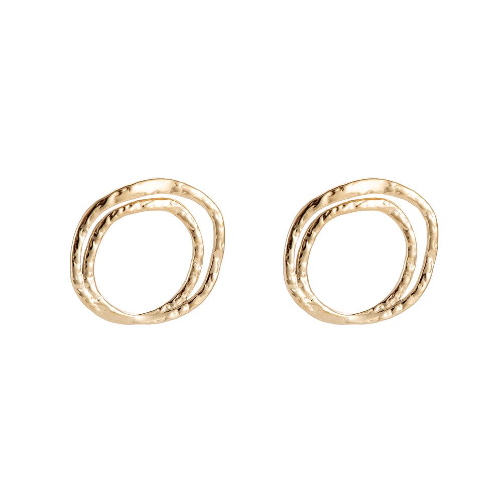 Caron Stainless Steel Statement Earrings