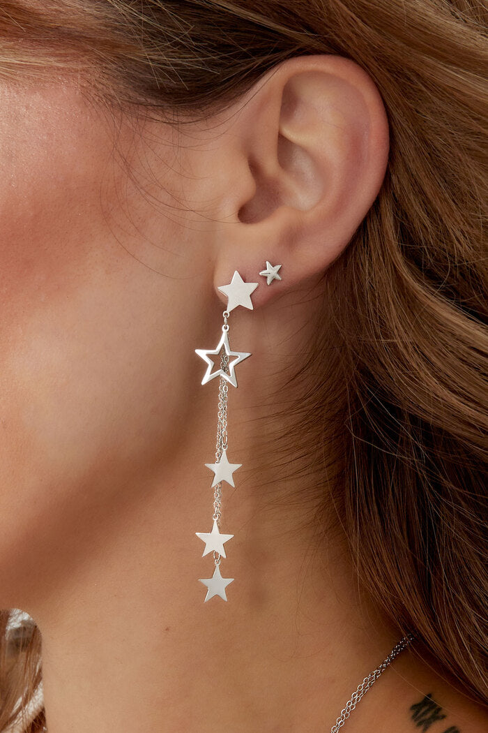 Starlight Symphony Drop Earrings