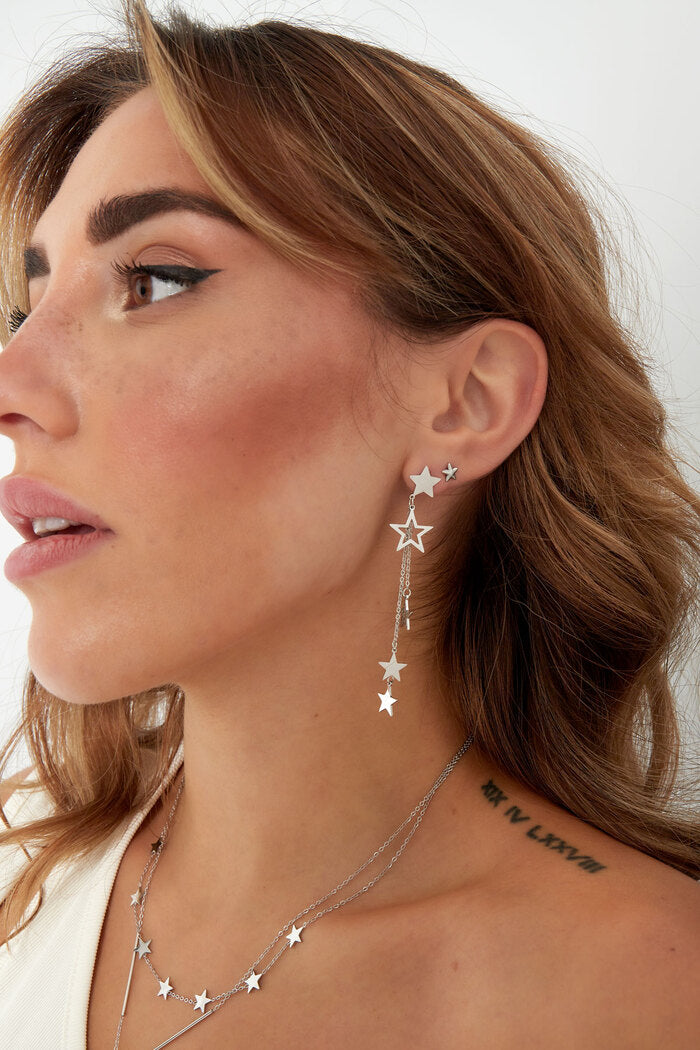 Starlight Symphony Drop Earrings