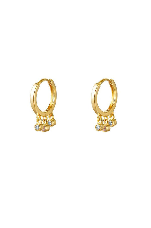 Earrings Radiant Gold Copper