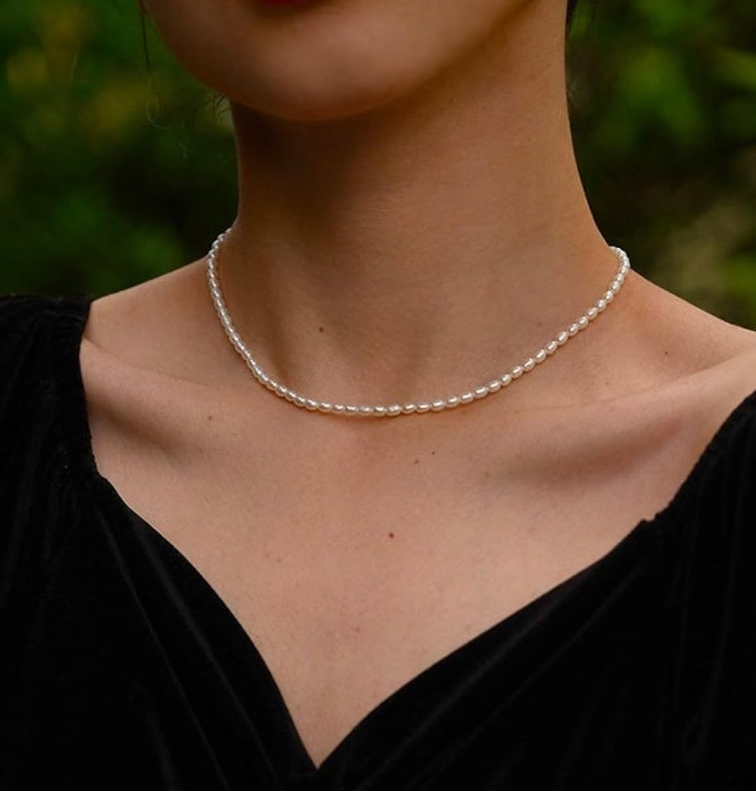 Timeless Elegance Freshwater Pearl Necklace