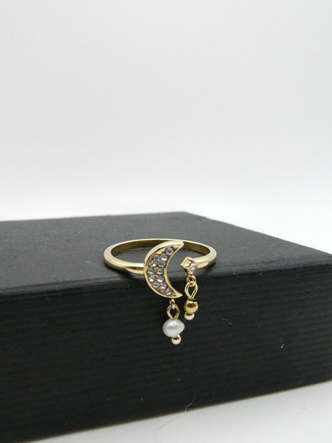 Gold Moon Ring