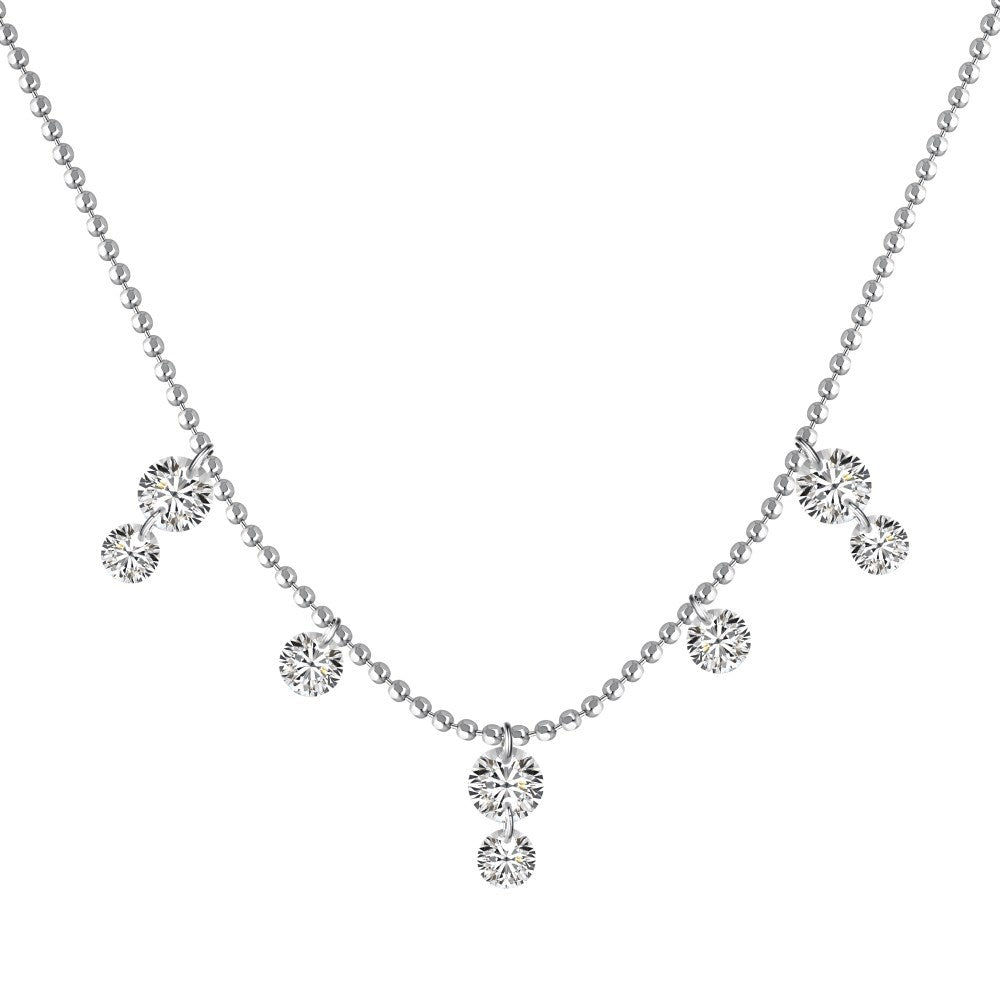 Silve Star Pendant Necklace