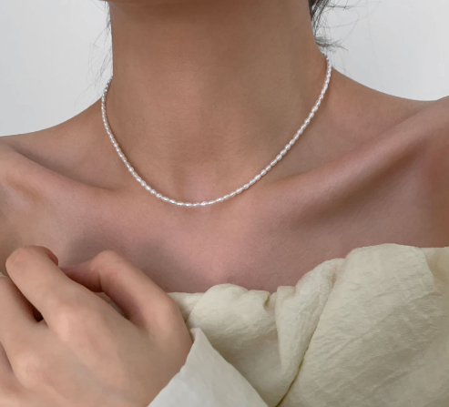 Timeless Elegance Freshwater Pearl Necklace